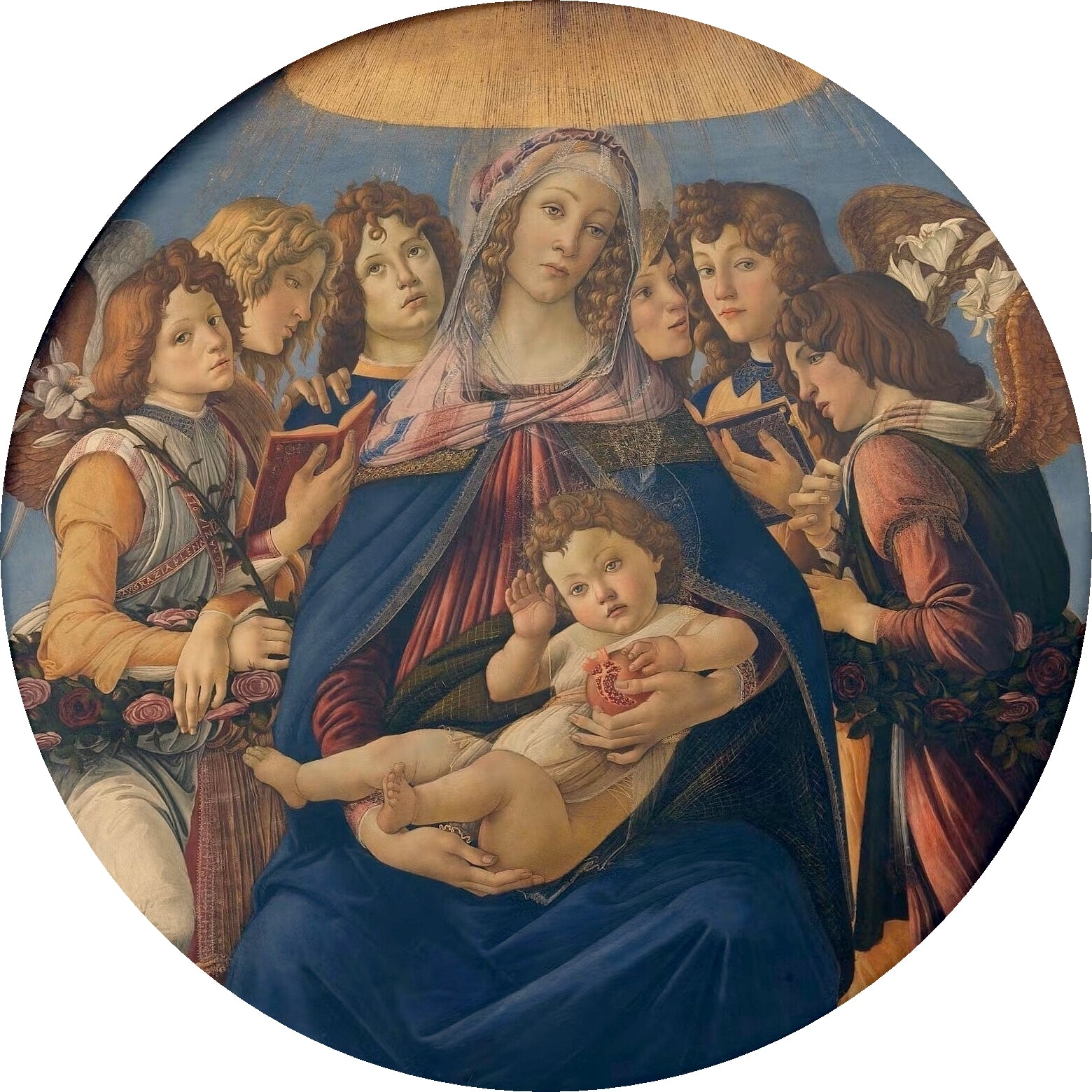 La Vierge à la grenade - Sandro Botticelli