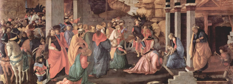 L'Adoration des mages - Sandro Botticelli