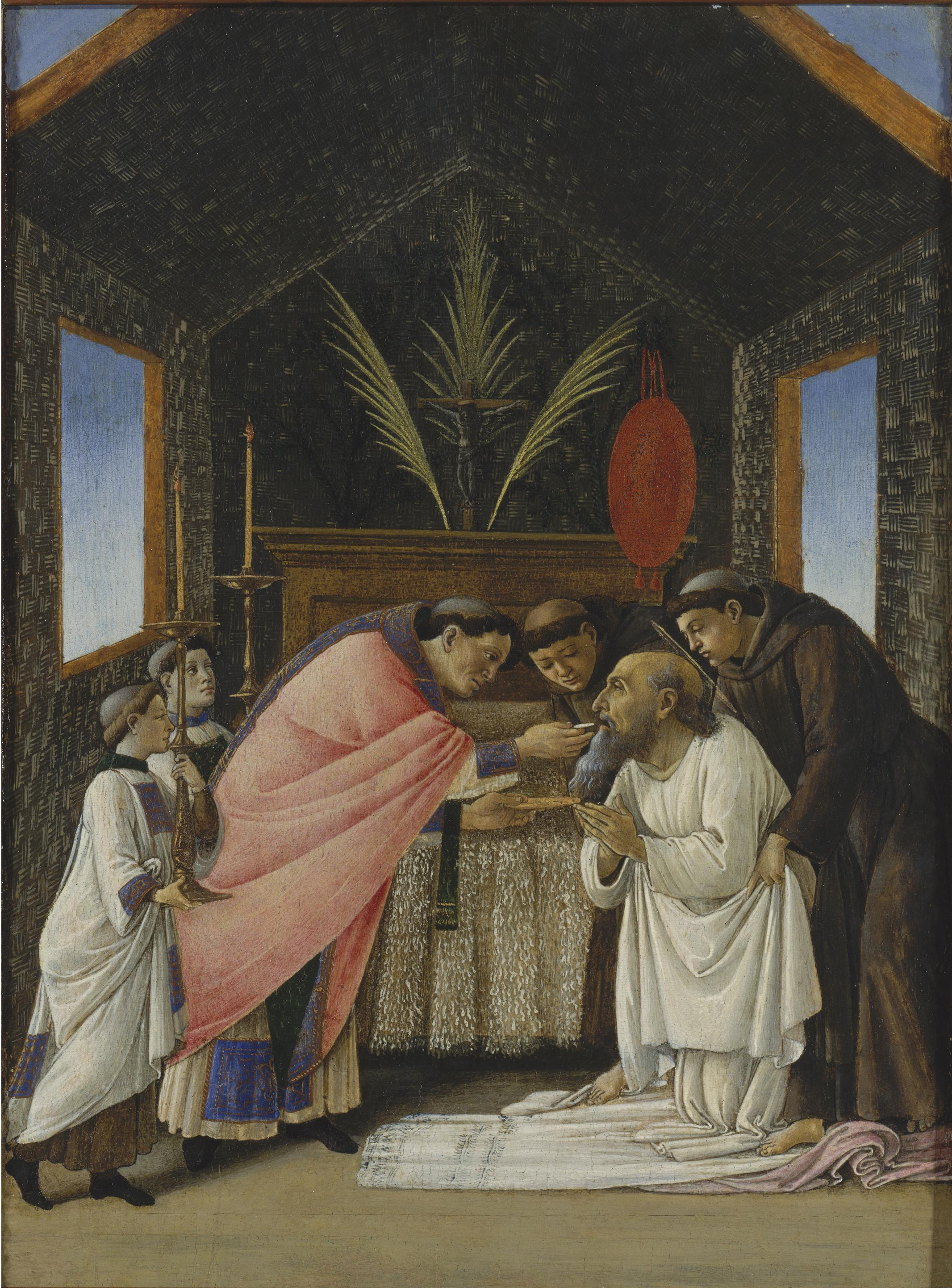 La Dernière Communion de saint Jérôme - Sandro Botticelli