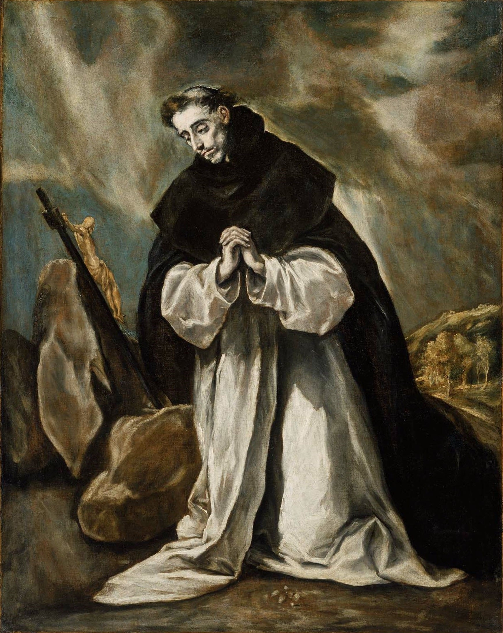 Saint Dominique en prière - El Greco