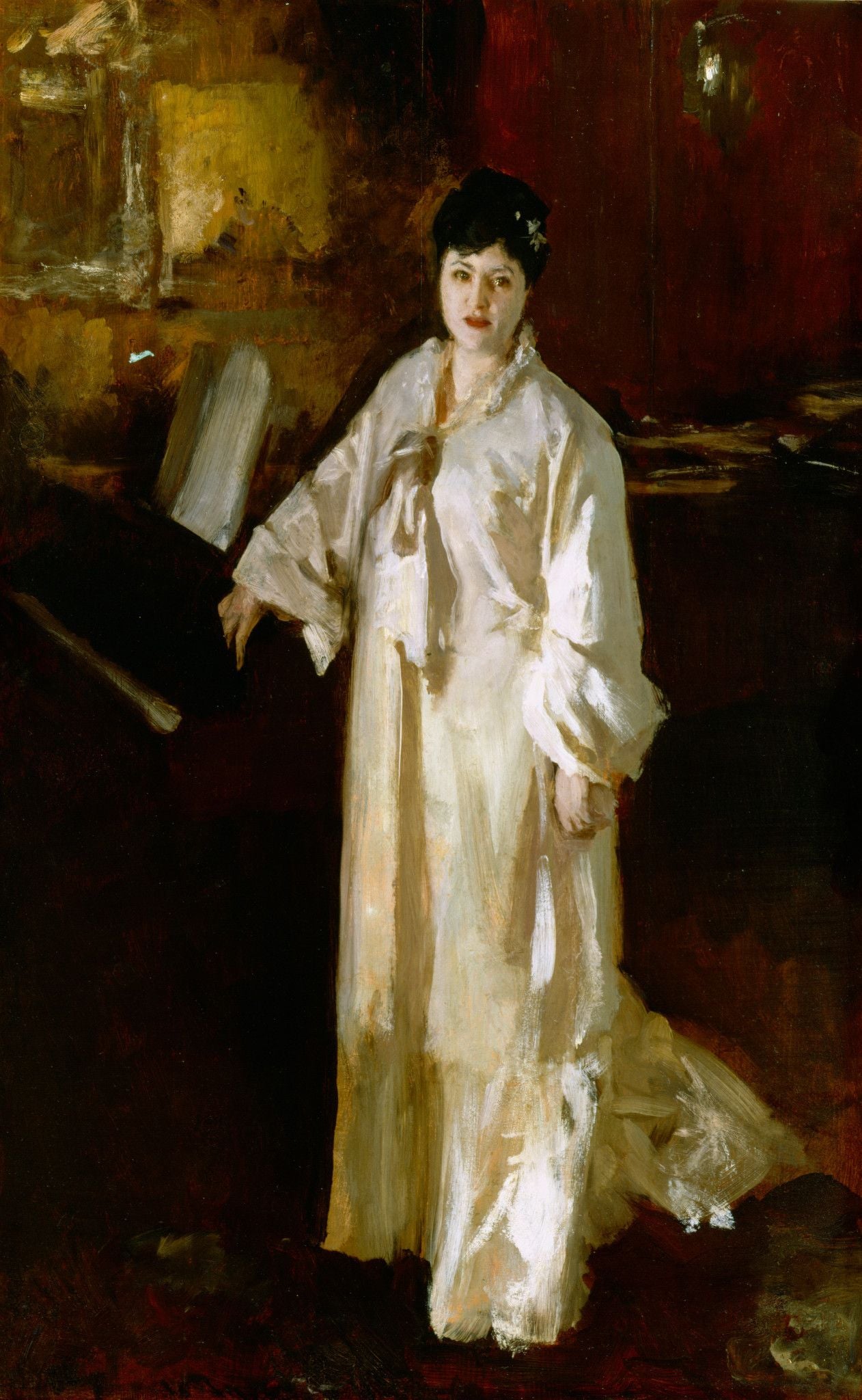 Reproduction du tableau « Judith Gautier - John Singer Sargent » par Alpha Reproduction en peinture à l’huile