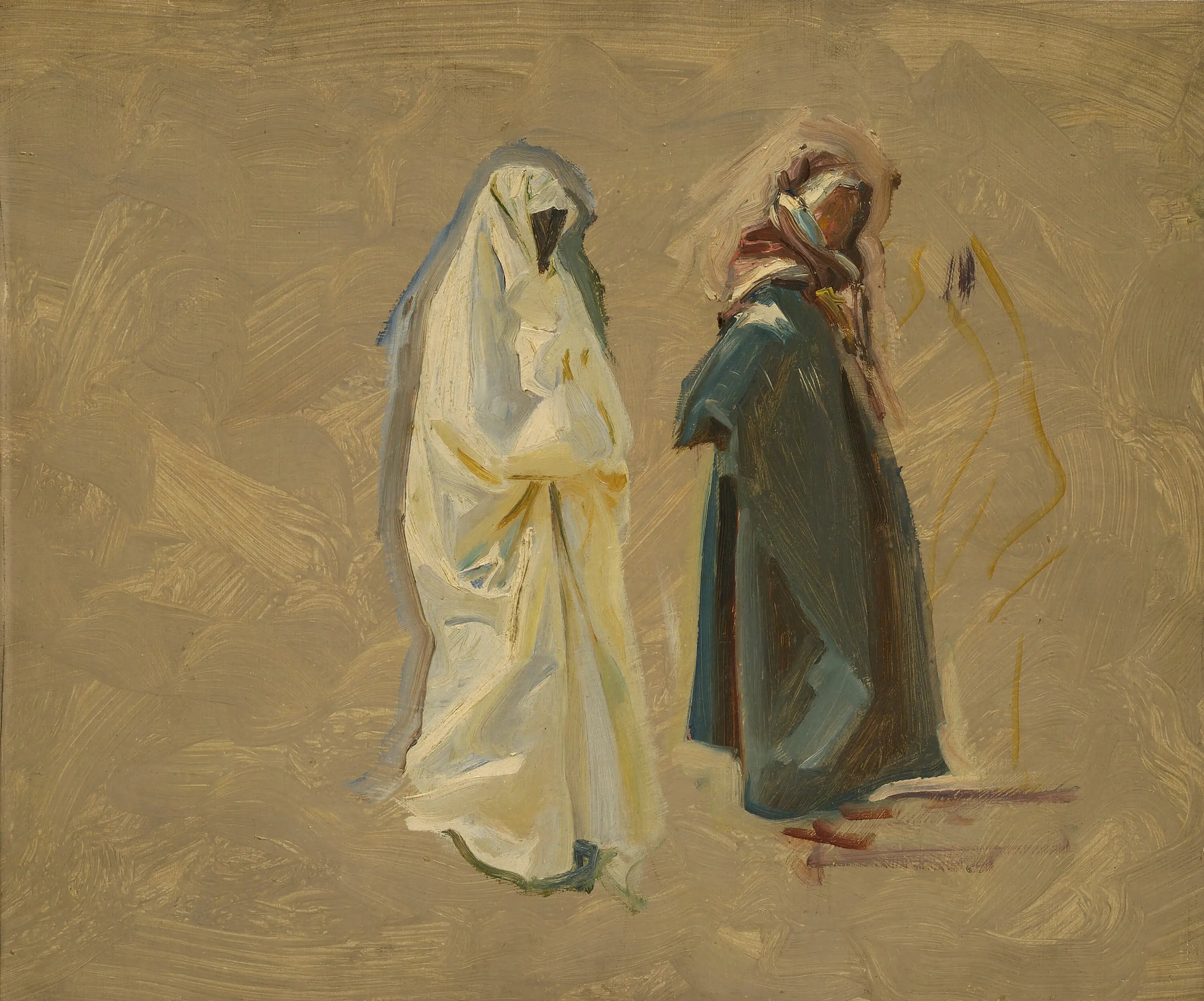 Reproduction du tableau « Étude pour les prophètes - John Singer Sargent » par Alpha Reproduction en peinture à l’huile