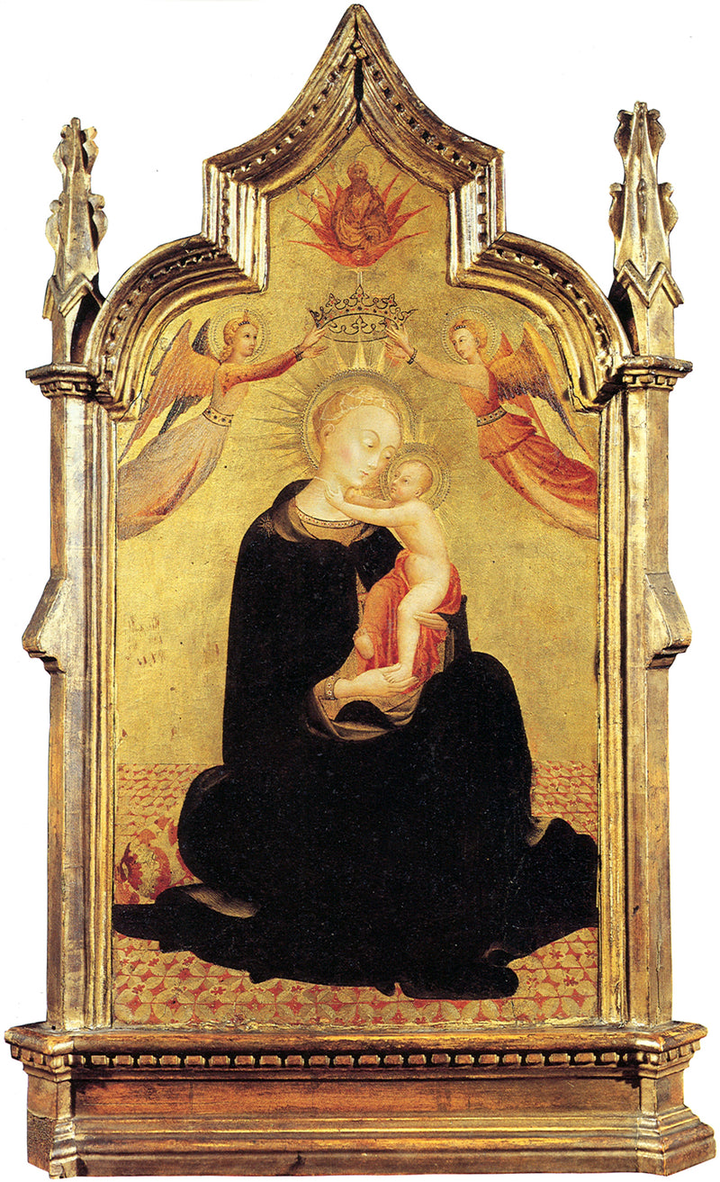 La Vierge à l'Enfant avec des anges - Sassetta
