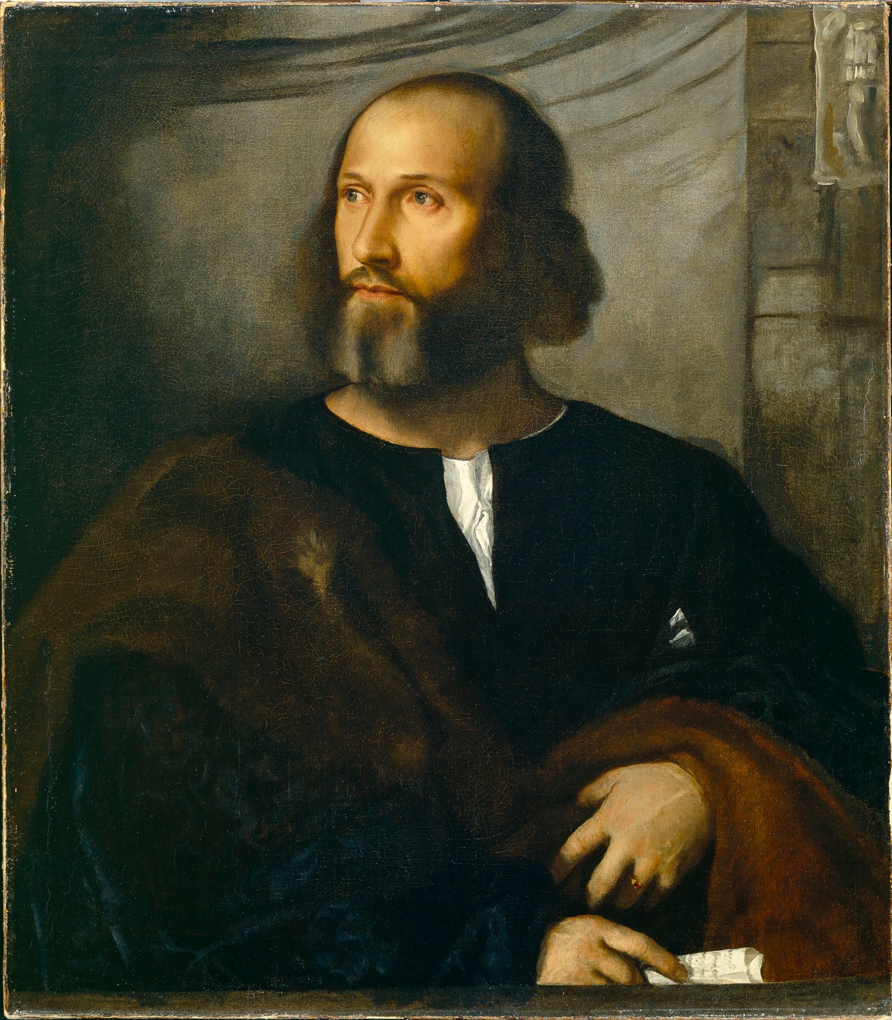Portrait d'un homme barbu - Titian