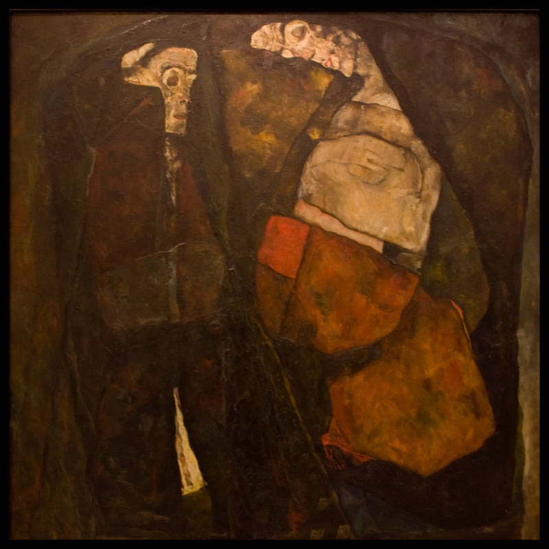 Mort et Jeune fille - Egon Schiele
