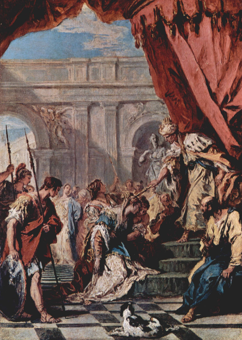 Esther devant Assuérus - Sebastiano Ricci