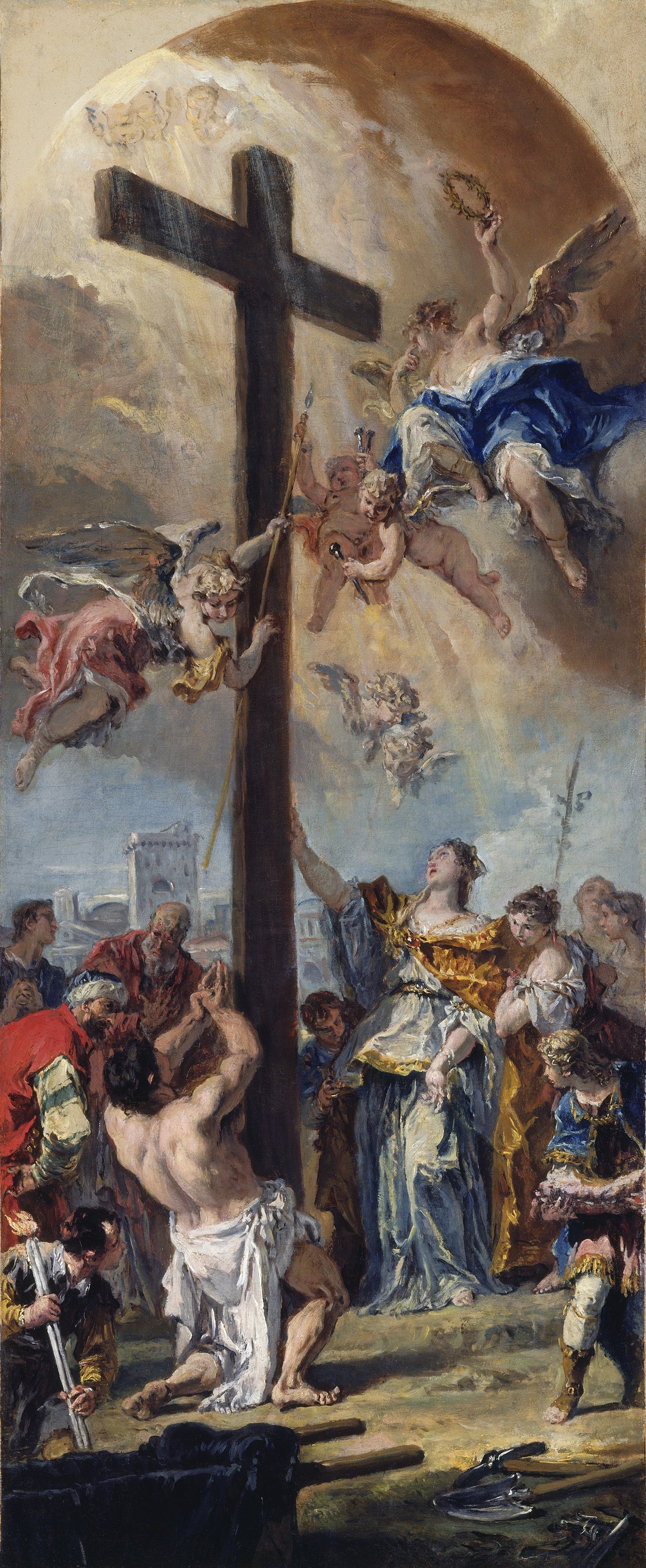 L'Exaltation de la Vraie Croix - Sebastiano Ricci