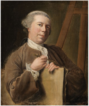 Autoportrait au chevalet - Nathaniel, I Hone
