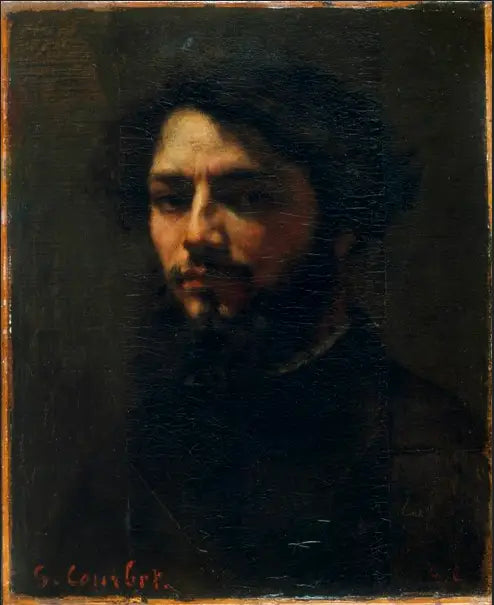 Autoportrait - Gustave Courbet