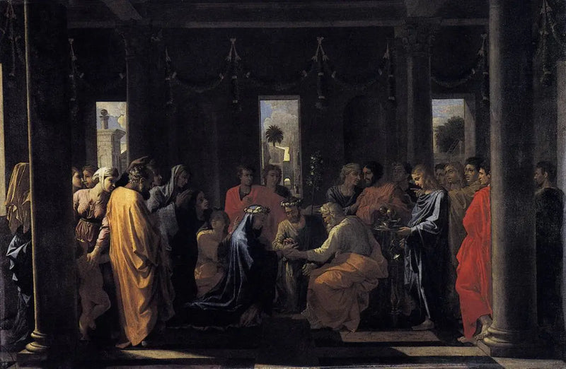 Le Sacrement du mariage - Nicolas Poussin
