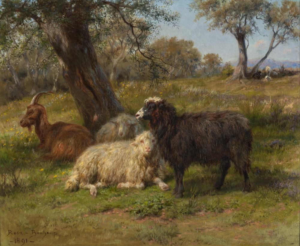 Moutons et chèvres - Rosa Bonheur