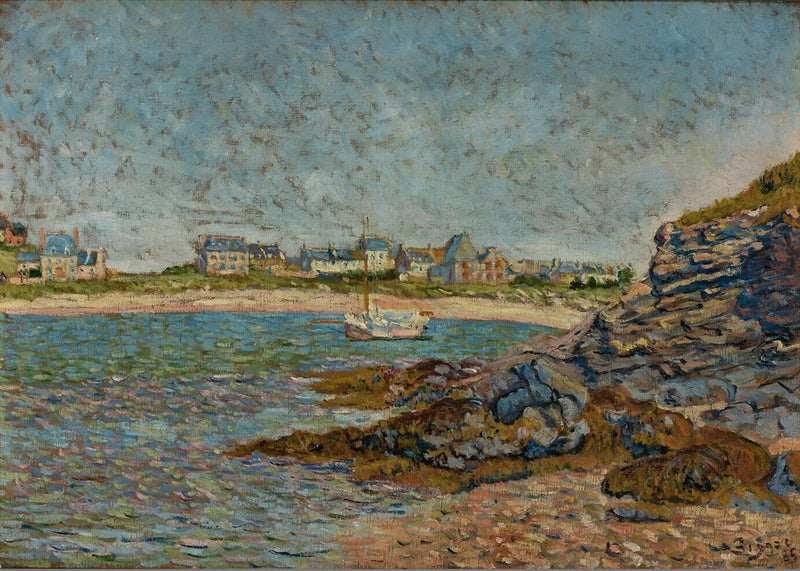 Vue de Port, Saint Briac - Paul Signac