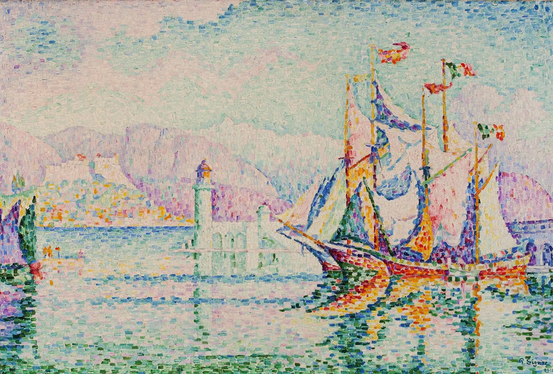 Antibes - Le matin. - Paul Signac