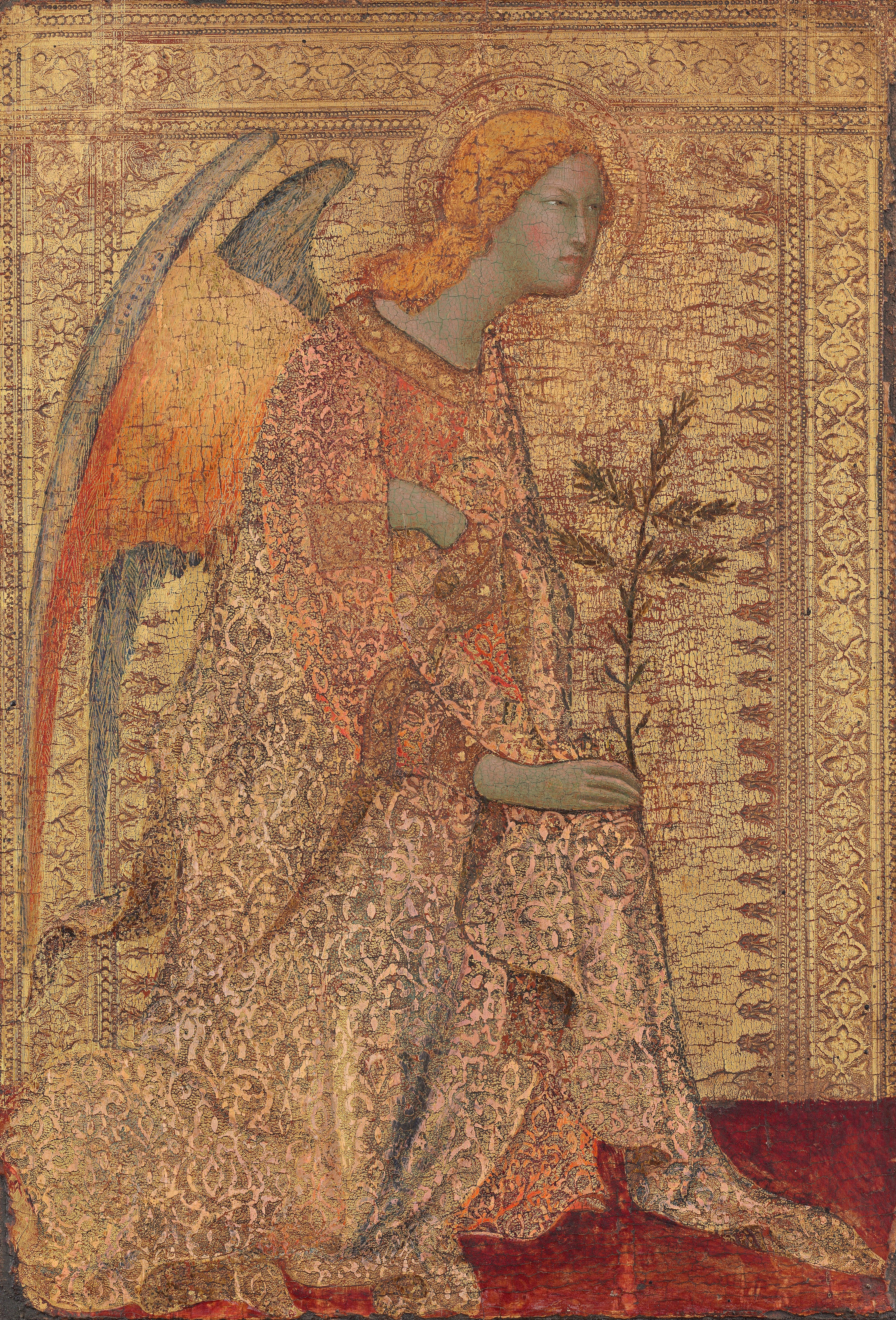 L'ange d'annonciation - Simone Martini