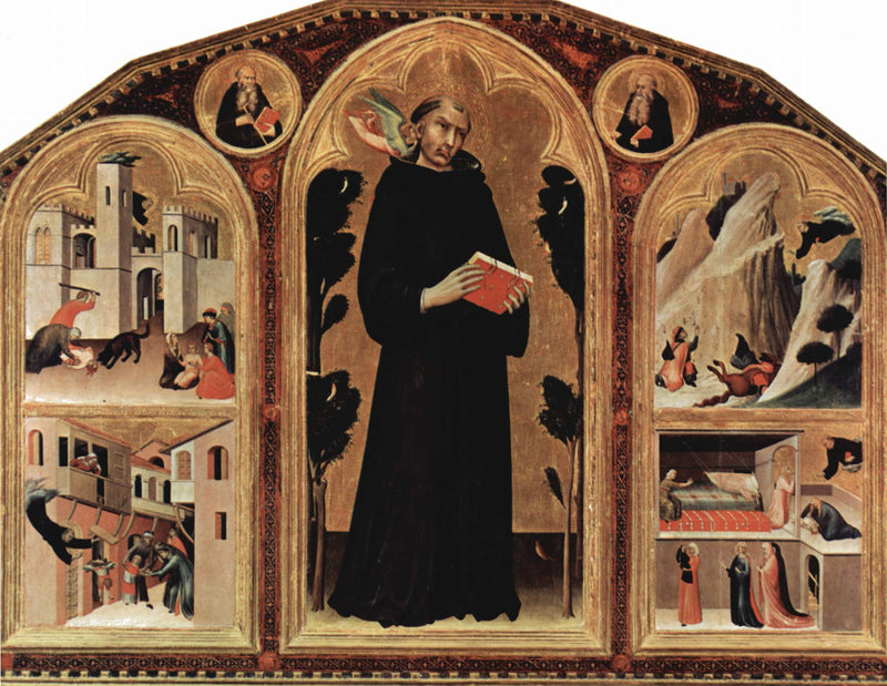 Triptyque de Sant'Agostino - Simone Martini