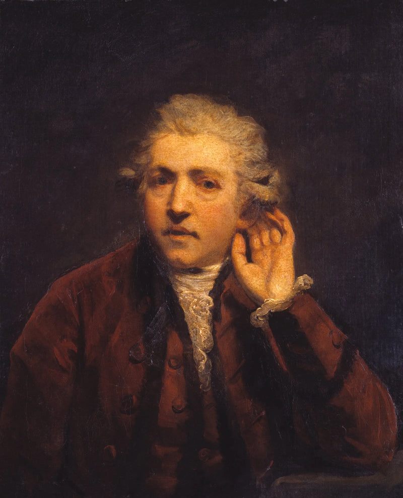 Autoportrait en homme sourd - Joshua Reynolds