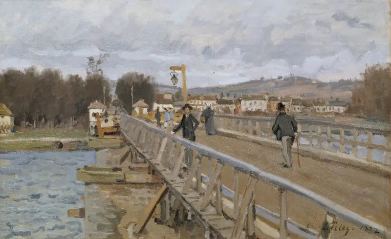 Passerelle d'Argenteuil - Alfred Sisley