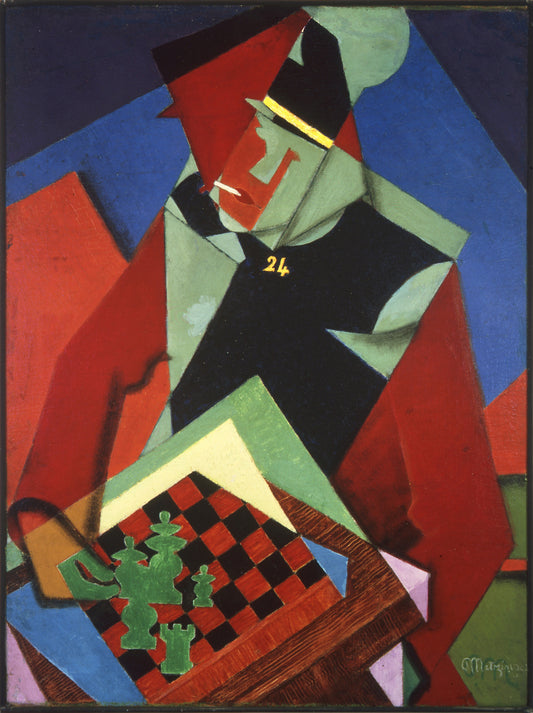 Soldier at a Game of Chess – Jean Metzinger (1914–1915)