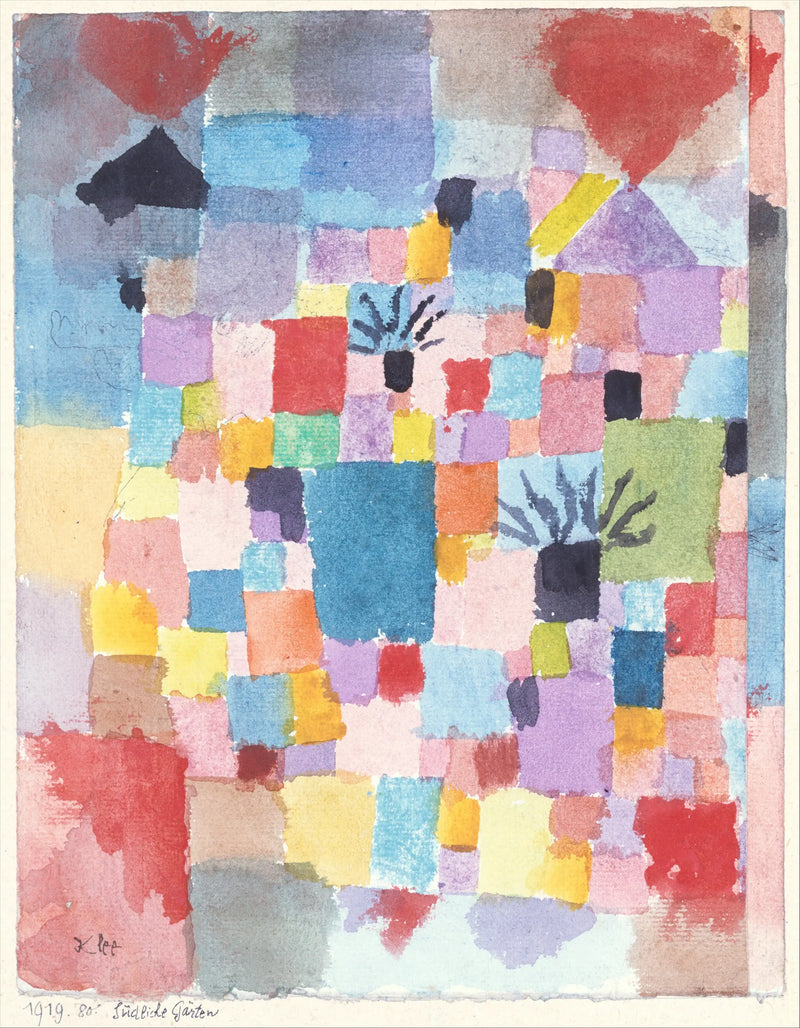 Jardins du Sud - Paul Klee