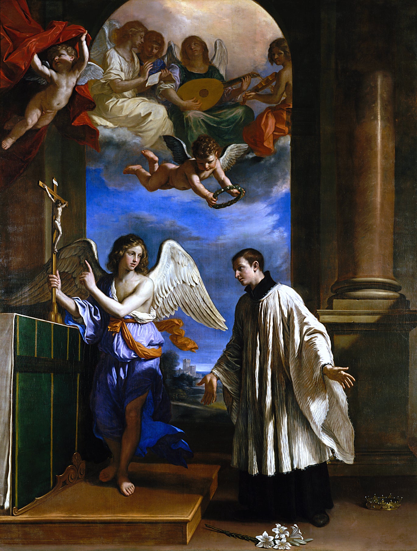 La vocation de saint Louis de Gonzague - Guercino