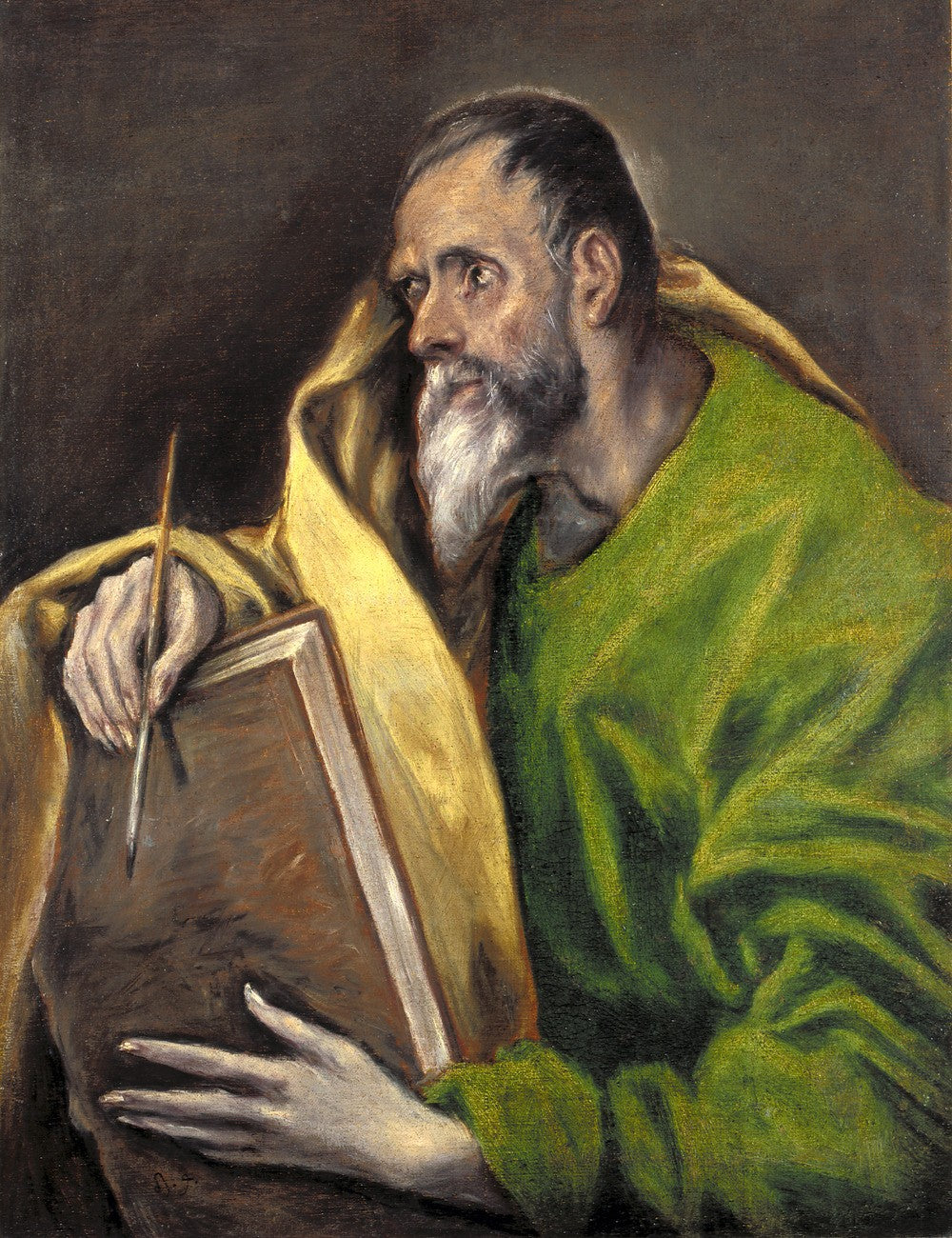 Saint Luc d'El Greco - El Greco