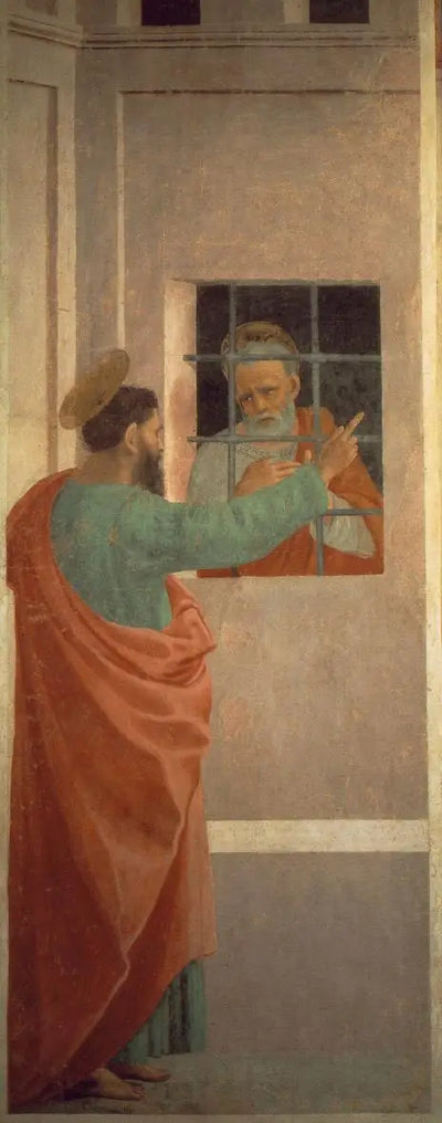 Saint Pierre en prison est visité par saint Paul - Filippino Lippi - Alpha Reproduction