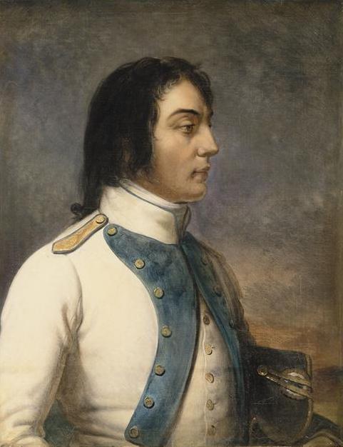 Louis-Charles-Antoine Des Aix de Veygoux, dit Desaix, capitaine au 46e régiment d'infanterie de ligne en 1792 - Charles de Steuben