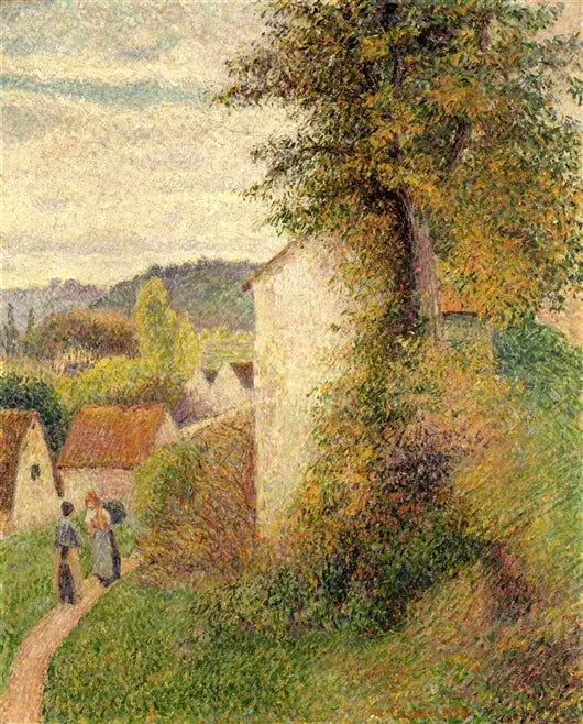 Le chemin - Camille Pissarro