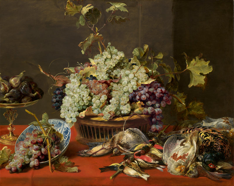 Nature morte aux raisins et au gibier - Frans Snyders