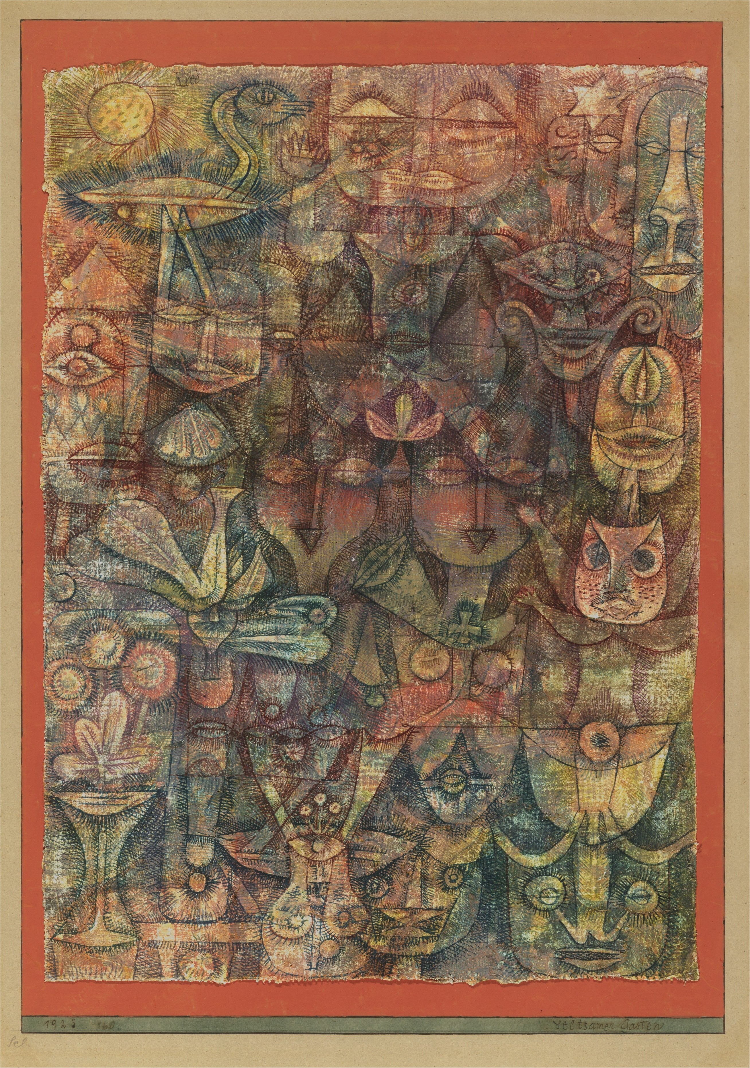 Jardin étrange - Paul Klee