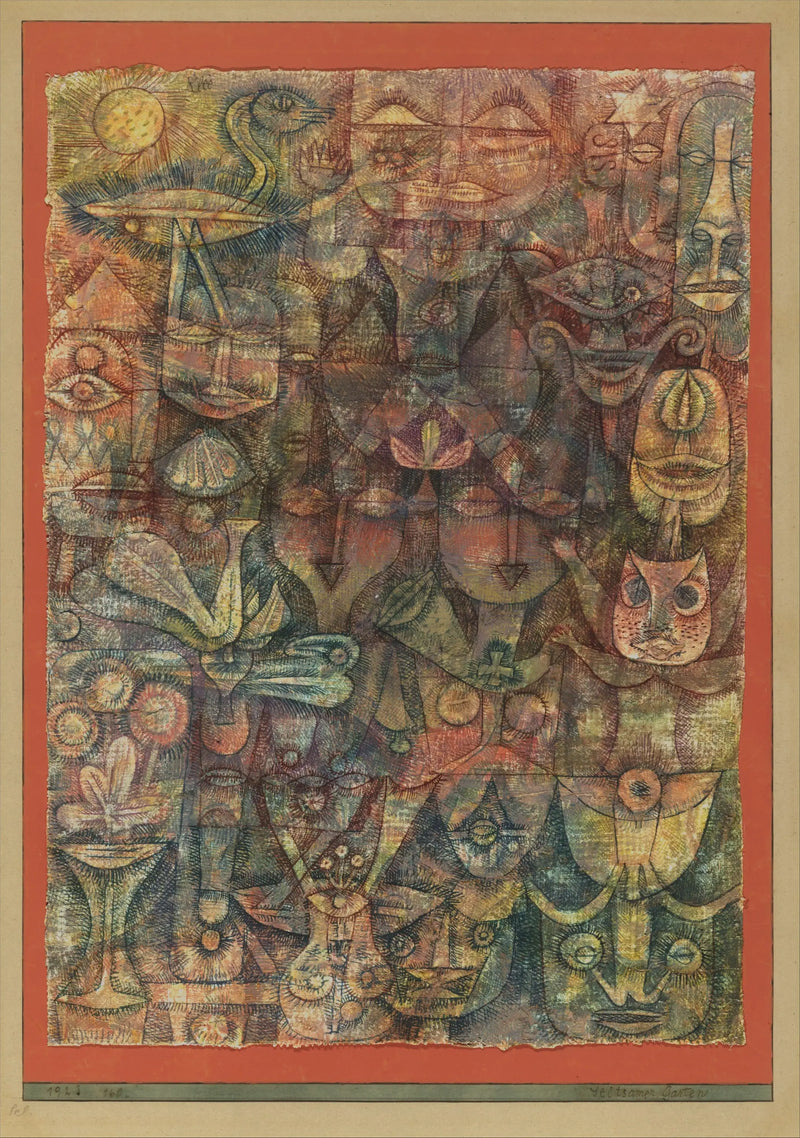 Jardin étrange - Paul Klee