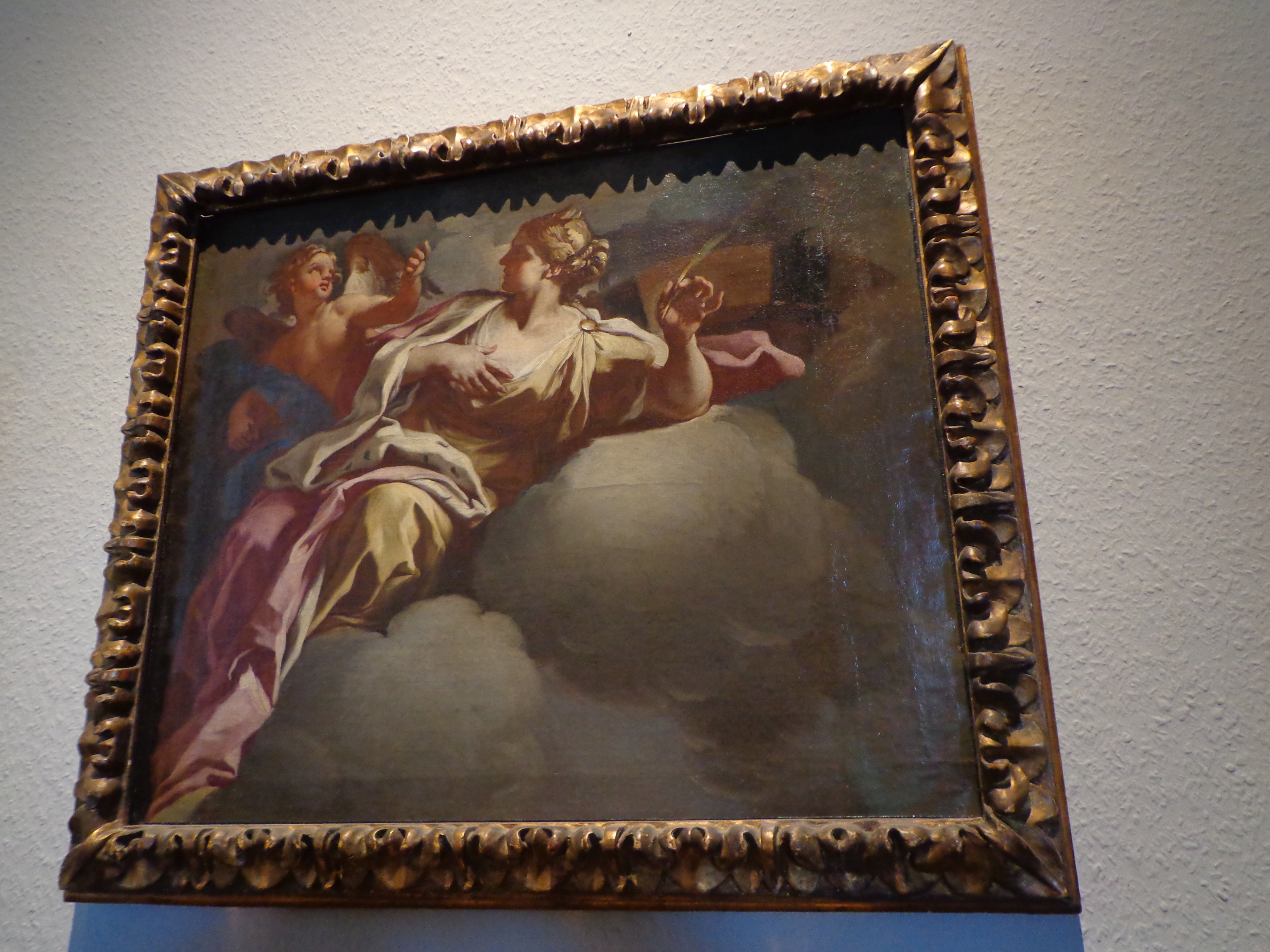 Sainte Catherine d’Alexandrie et l’Ange - Francesco Solimena - Alpha Reproduction