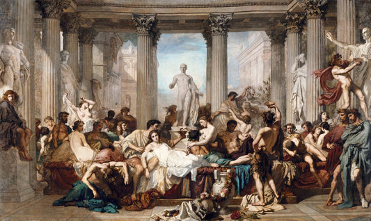 Les Romains de la décadence - Thomas Couture (1847)