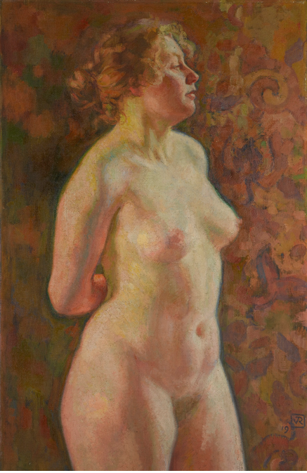 Torse de blonde - Théo van Rysselberghe