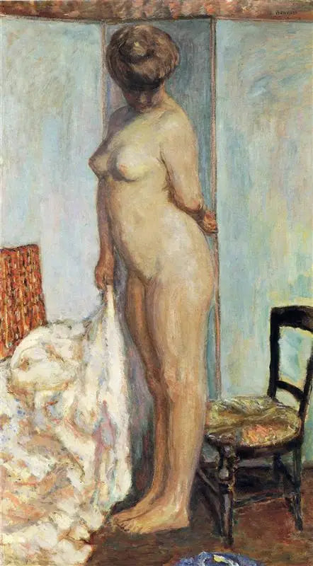 Reproduction du tableau « Grand nu - Pierre Bonnard » par Alpha Reproduction en peinture à l’huile