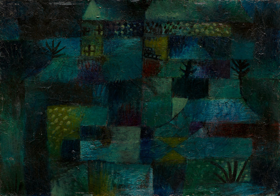 Le jardin terrassé - Paul Klee