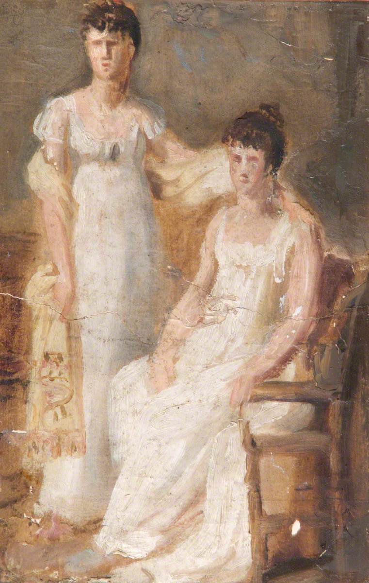 Deux filles - Théodore Chassériau