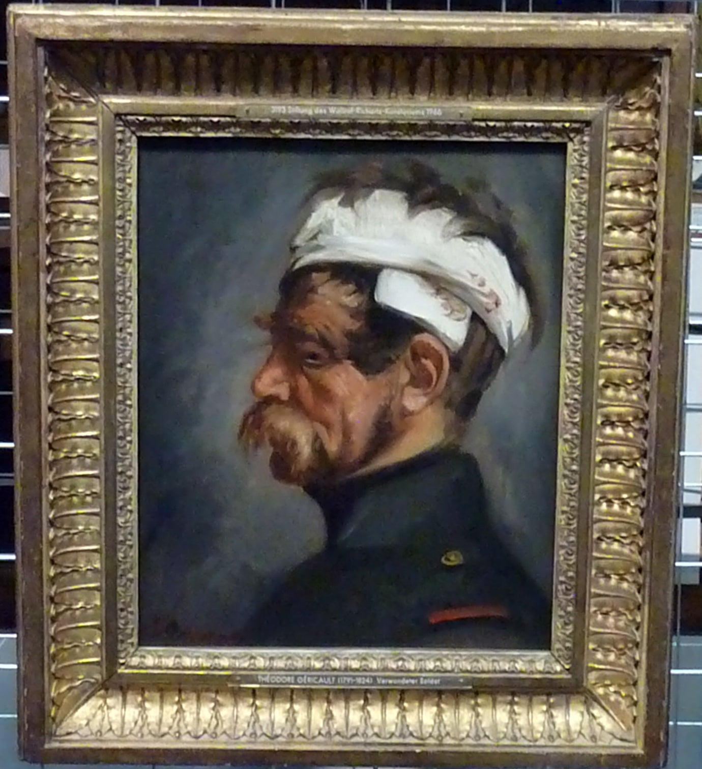 Reproduction du tableau « Soldat blessé - Théodore Géricault » par Alpha Reproduction en peinture à l’huile
