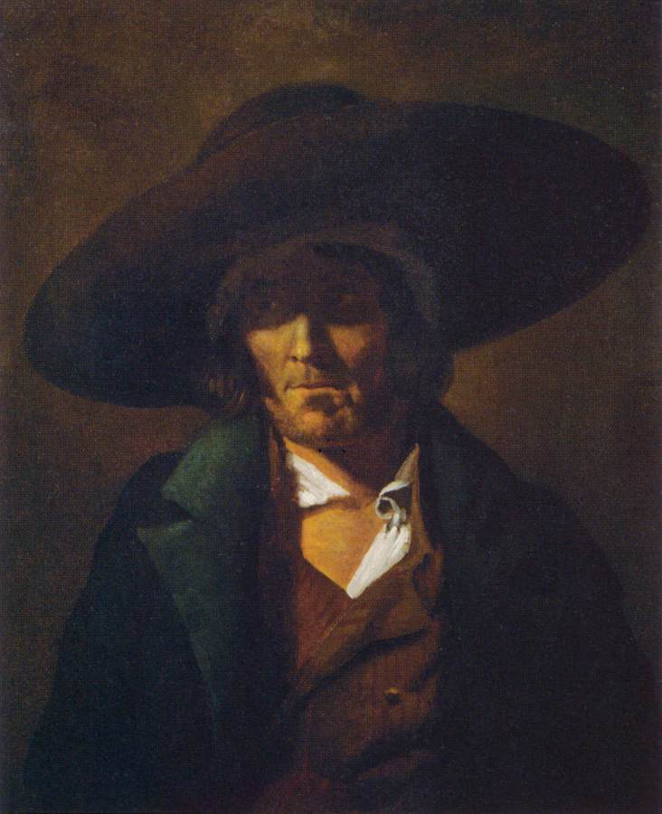 Reproduction du tableau « Portrait d'homme - Théodore Géricault » par Alpha Reproduction en peinture à l’huile