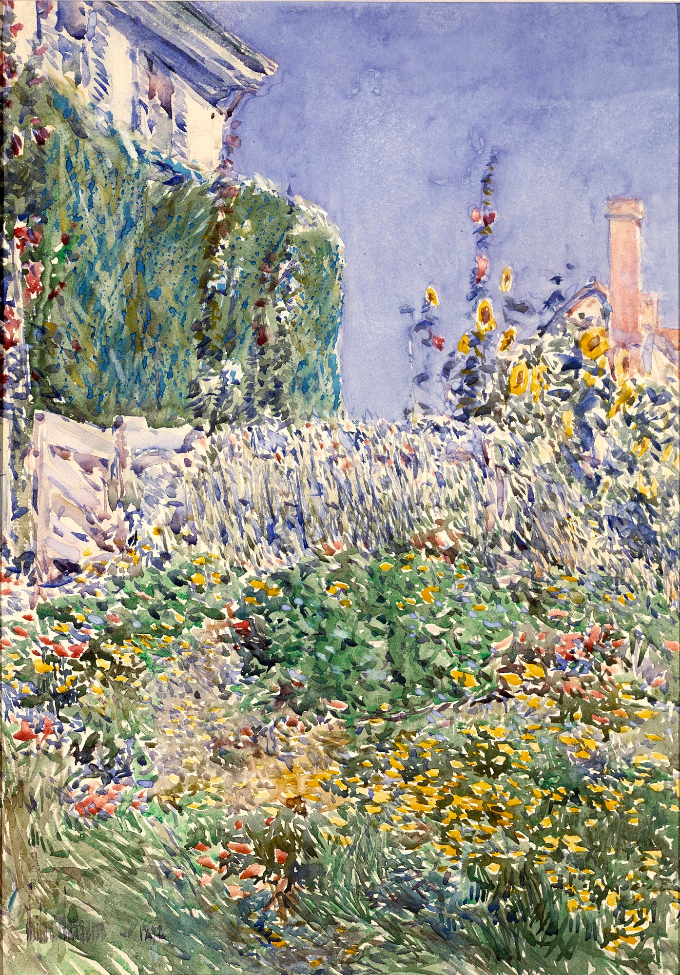 Le jardin de Thaxter - Childe Hassam