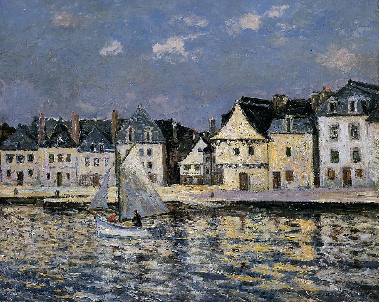 Le Port de Saint-Goustan - Maxime Maufra
