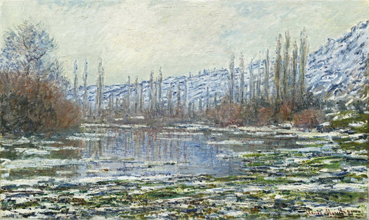 Le Dégel à Vétheuil – Monet 1880