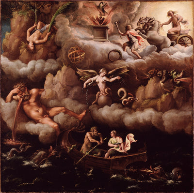 Une allégorie de l'immortalité - Giulio Romano