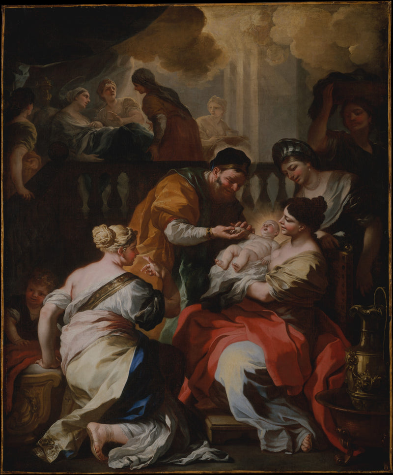 La Naissance de la Vierge - Francesco Solimena