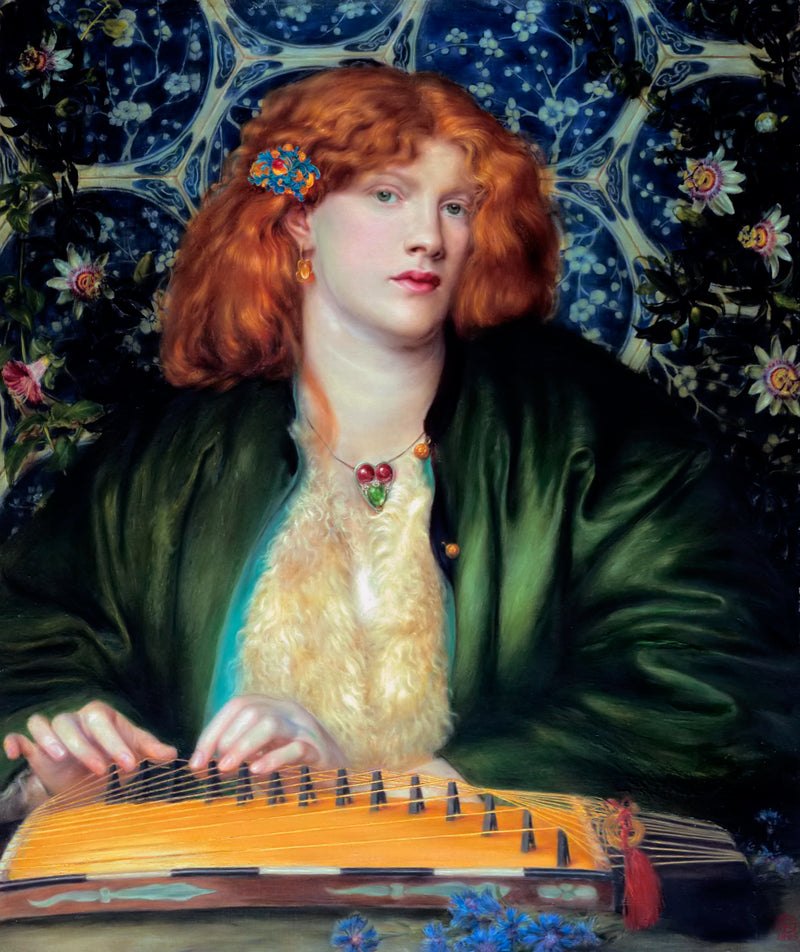 Le Blue Bower - Dante Gabriel Rossetti