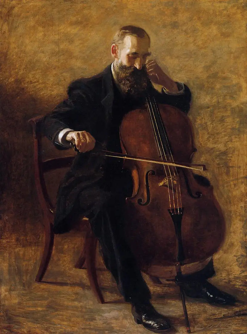 Le violoncelliste - Thomas Eakins
