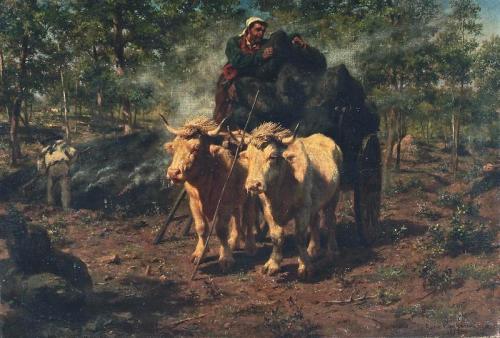 Les charbonniers - Rosa Bonheur