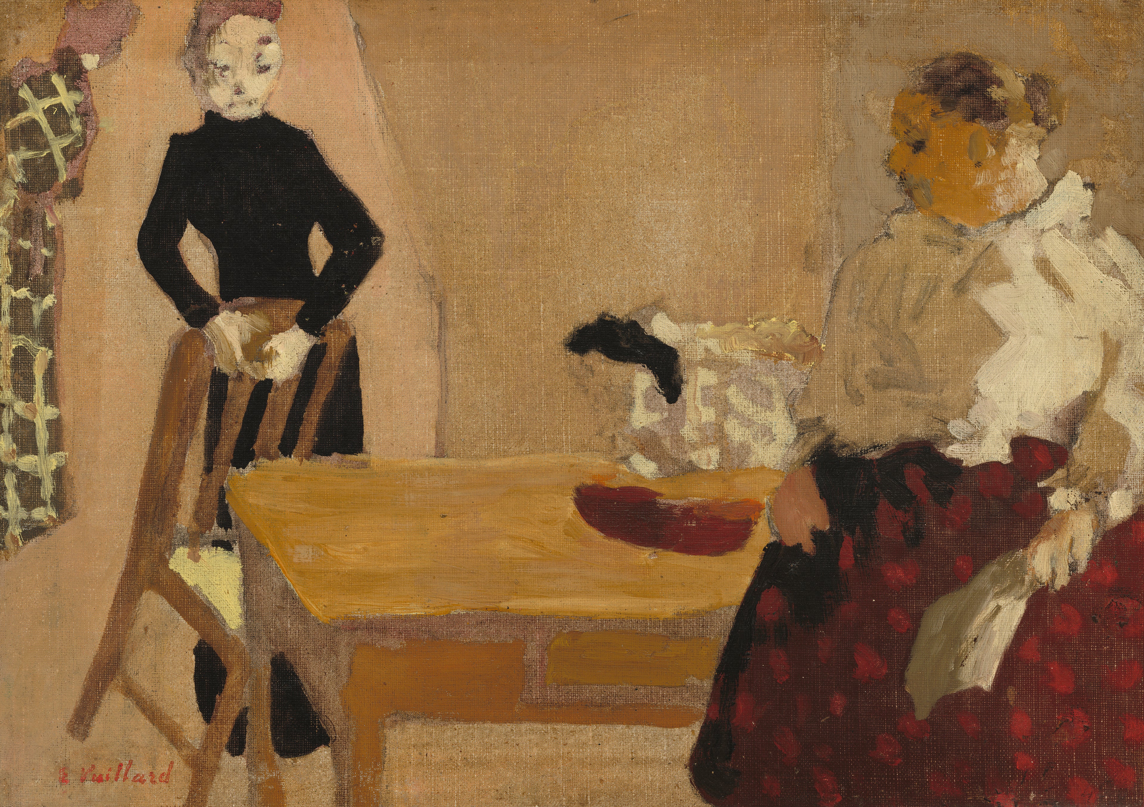 La conversation - Édouard Vuillard