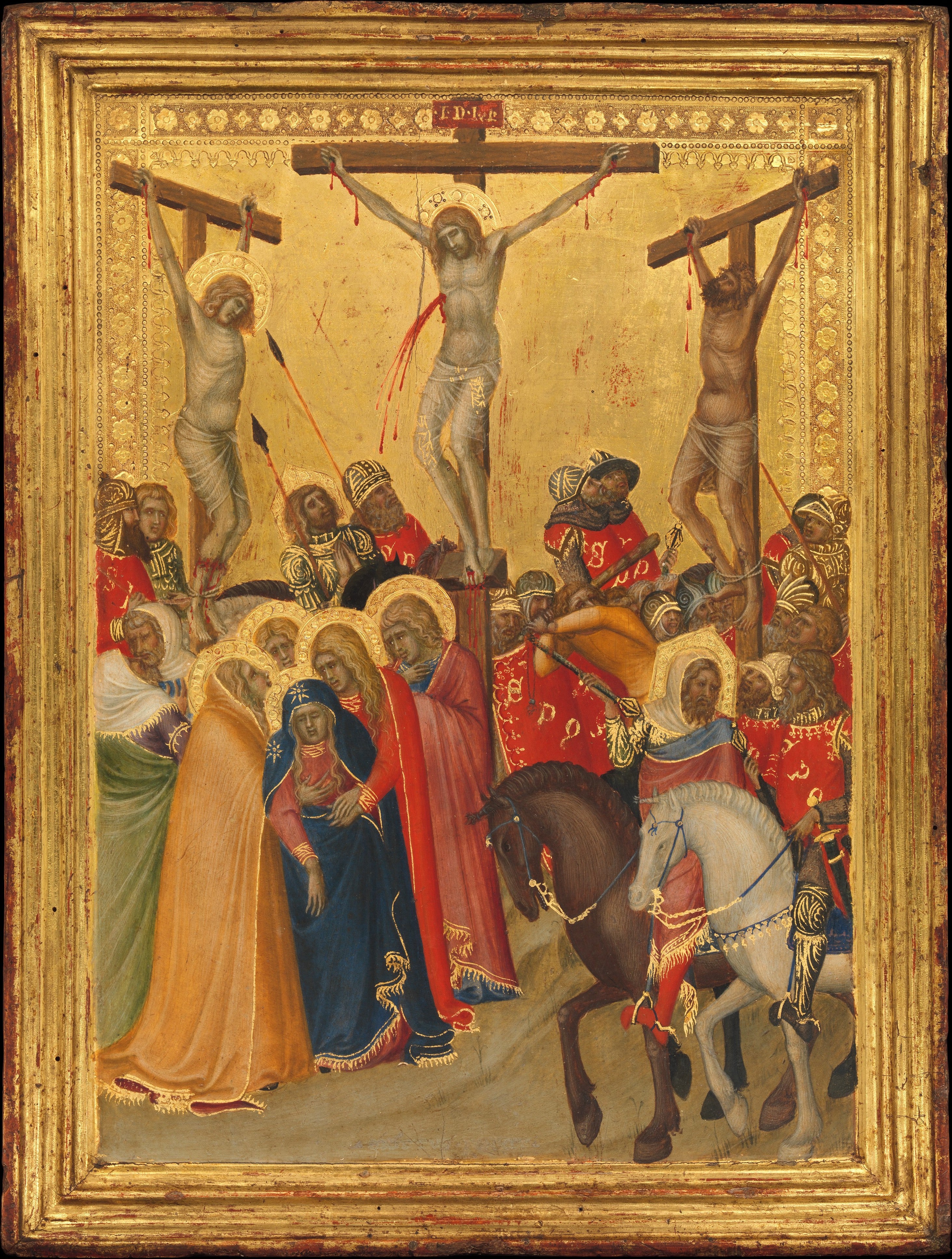 La Crucifixion - Pietro Lorenzetti - Alpha Reproduction