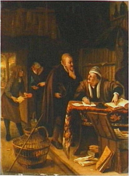 Le débiteur - Jan Steen
